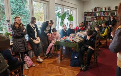 Učenici posebnih razrednih odjela i odgojno – obrazovnih skupina u posjetu Hrvatskoj knjižnici i čitaonici Đurđenovac